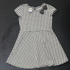 Stylish Black and White Kids Dress